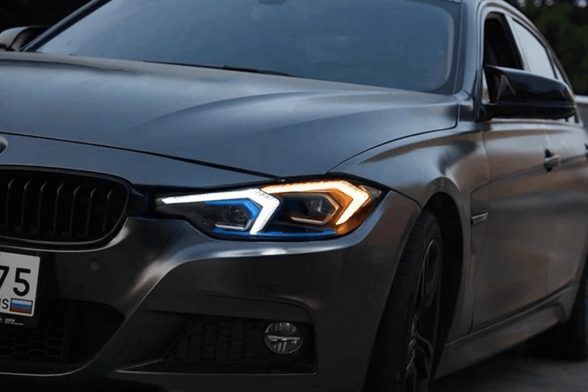 BMW 3-Series F30 F35 F80 "LAZER V2" LED Headlights (2011-2022) - K2 Industries