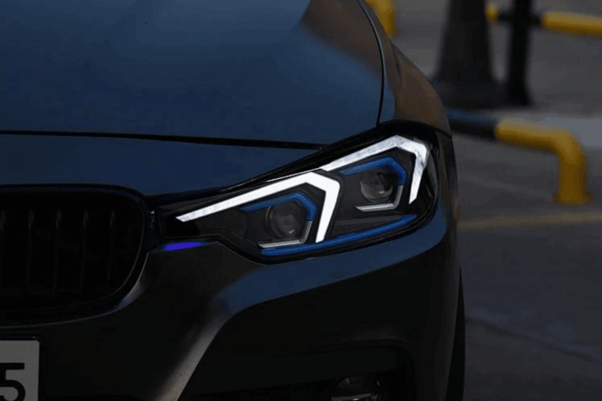 BMW 3-Series F30 F35 F80 "LAZER V2" LED Headlights (2011-2022) - K2 Industries