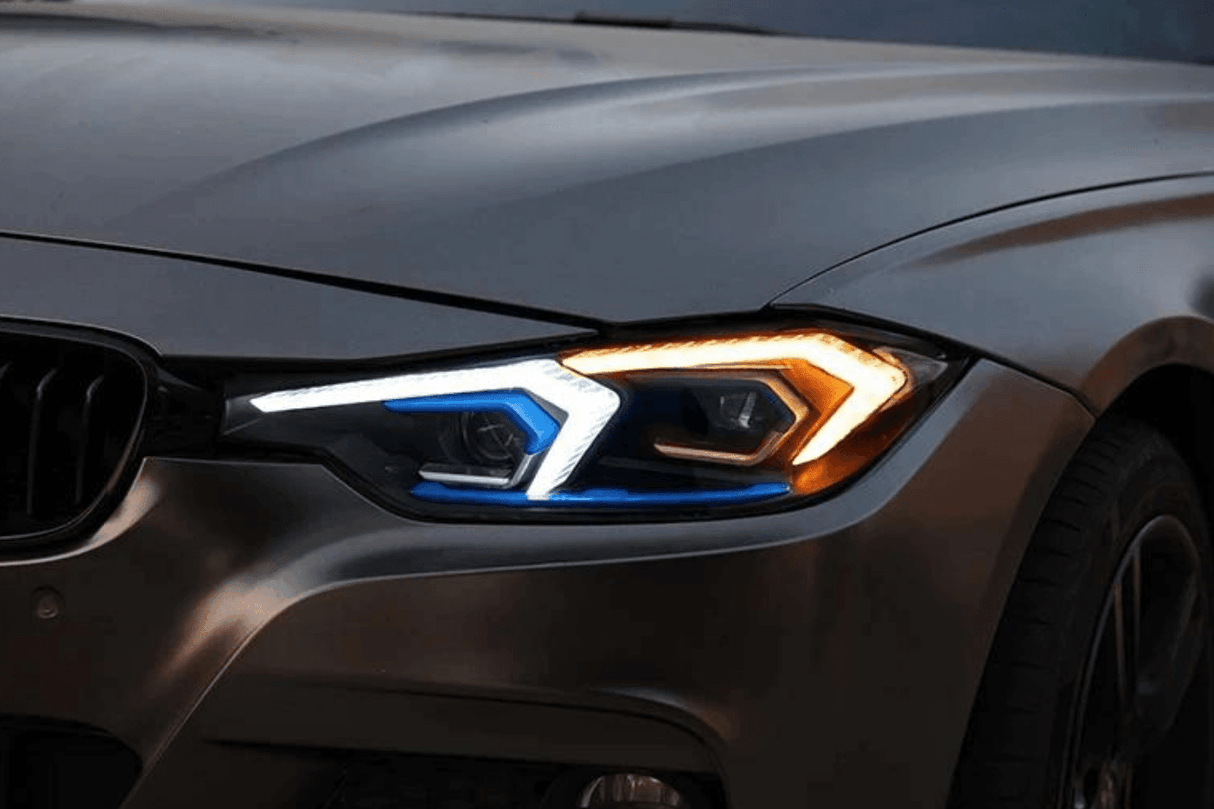 BMW 3-Series F30 F35 F80 "LAZER V2" LED Headlights (2011-2022) - K2 Industries