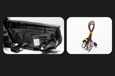 BMW 3 Series F30 F35 F80 "Modern Black Line" LED Tail Light Upgrade (2012-2019) - K2 Industries