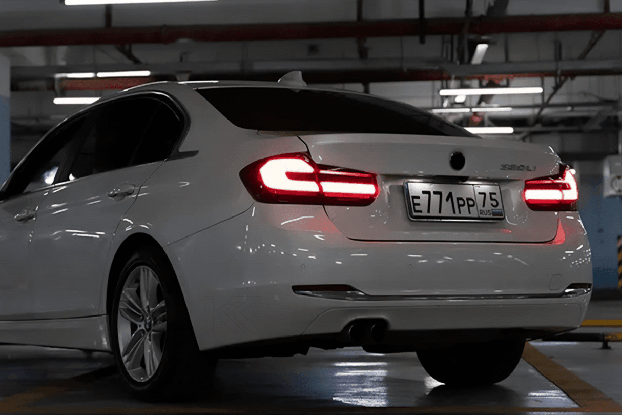 BMW 3 Series F30 F35 F80 "Modern Black Line" LED Tail Light Upgrade (2012-2019) - K2 Industries