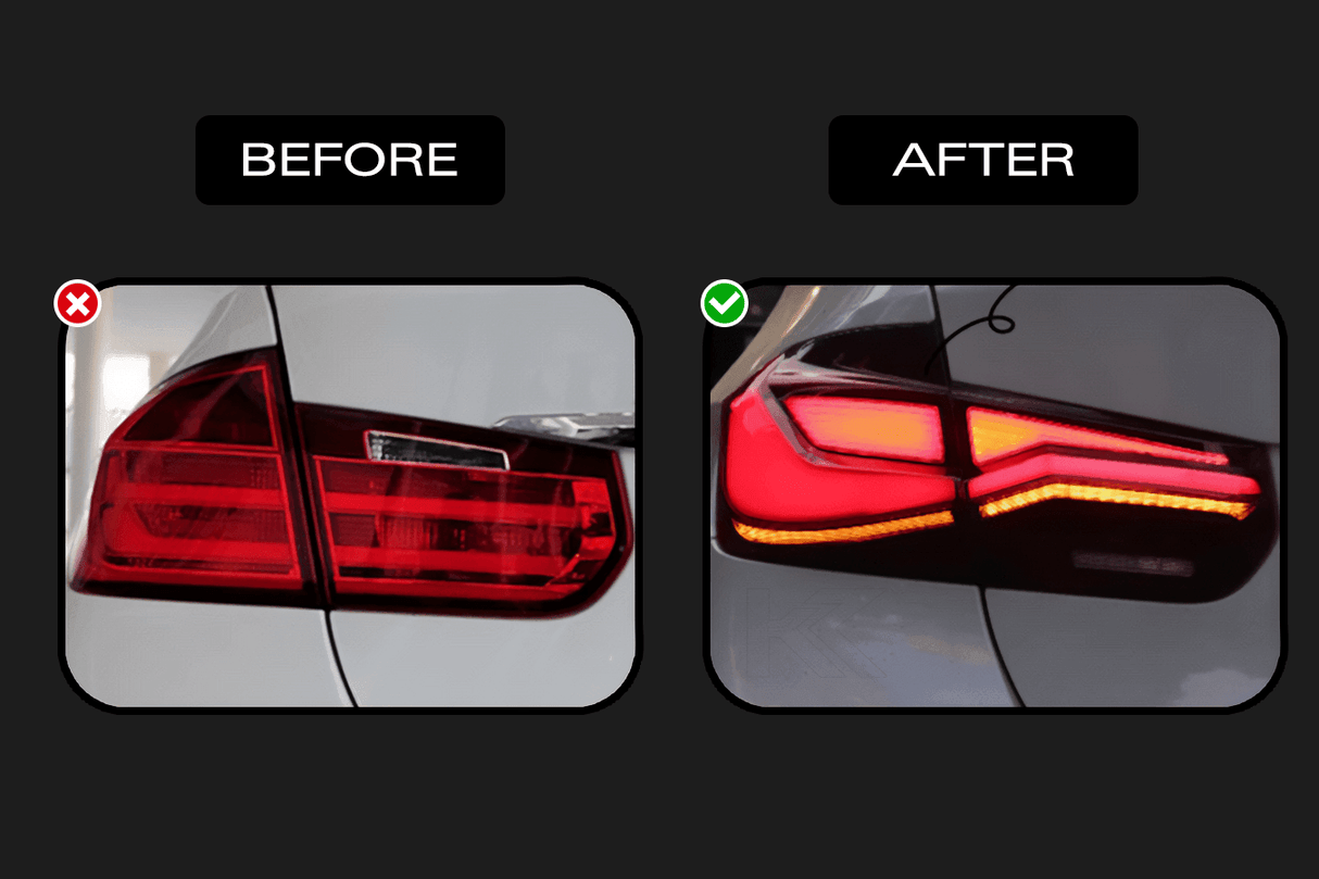 BMW 3 Series F30 F35 F80 "Next Gen Style" LED Tail Lights (2012-2019) - K2 Industries