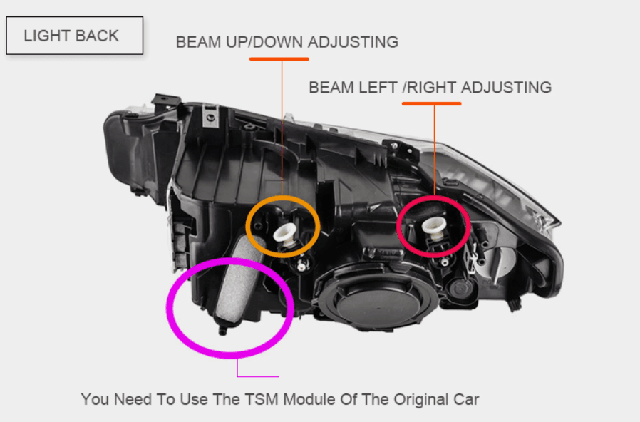 BMW 3-Series F30 F35 Modern Style LED Headlights (2013-2015) - K2 Industries