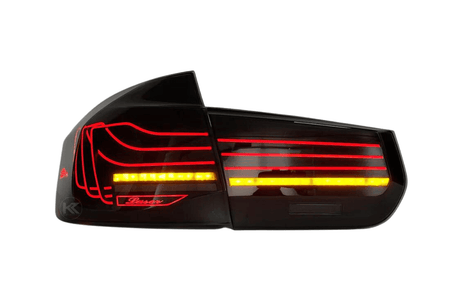 BMW 3-Series F30/F80 CSL Laser Style Tail Lights - (RGB Color Changing) - 2013-2018 - K2 Industries