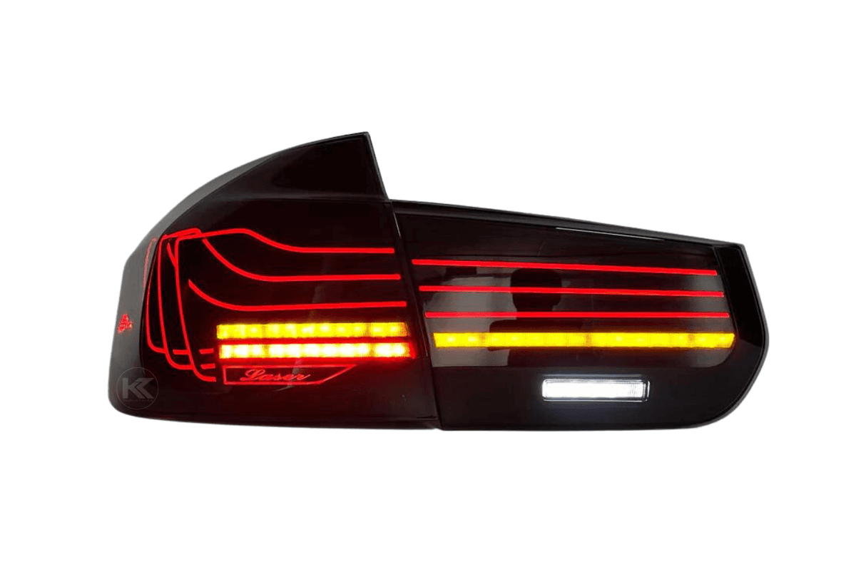 BMW 3-Series F30/F80 CSL Laser Style Tail Lights - (RGB Color Changing) - 2013-2018 - K2 Industries