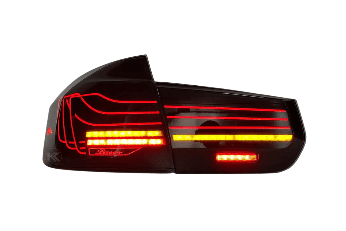 BMW 3-Series F30/F80 CSL Laser Style Tail Lights - (RGB Color Changing) - 2013-2018 - K2 Industries