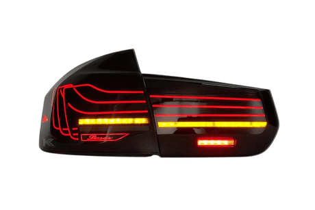 BMW 3-Series F30/F80 CSL Laser Style Tail Lights - (RGB Color Changing) - 2013-2018 - K2 Industries