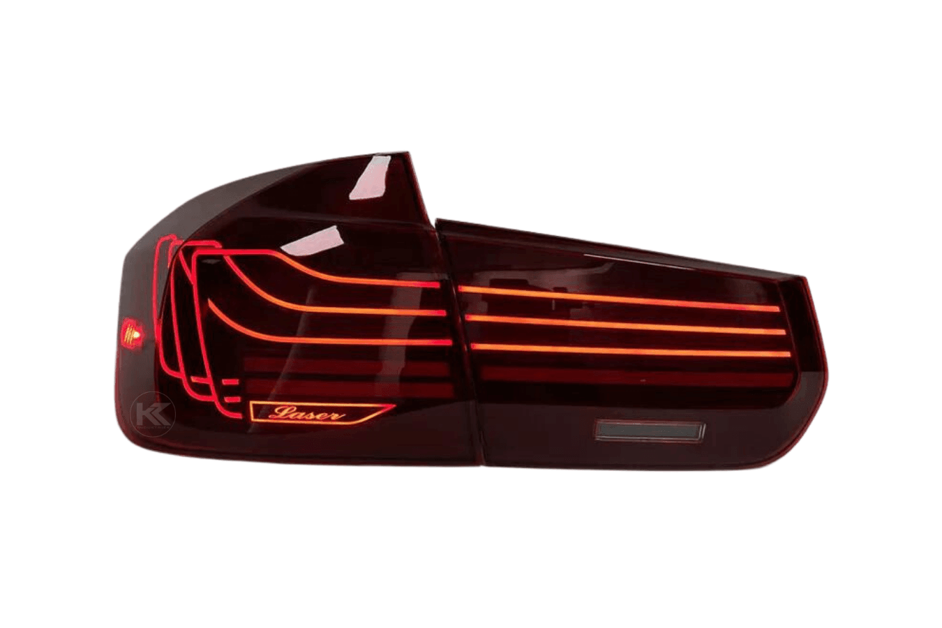 BMW 3-Series F30/F80 CSL Laser Style Tail Lights - (RGB Color Changing) - 2013-2018 - K2 Industries