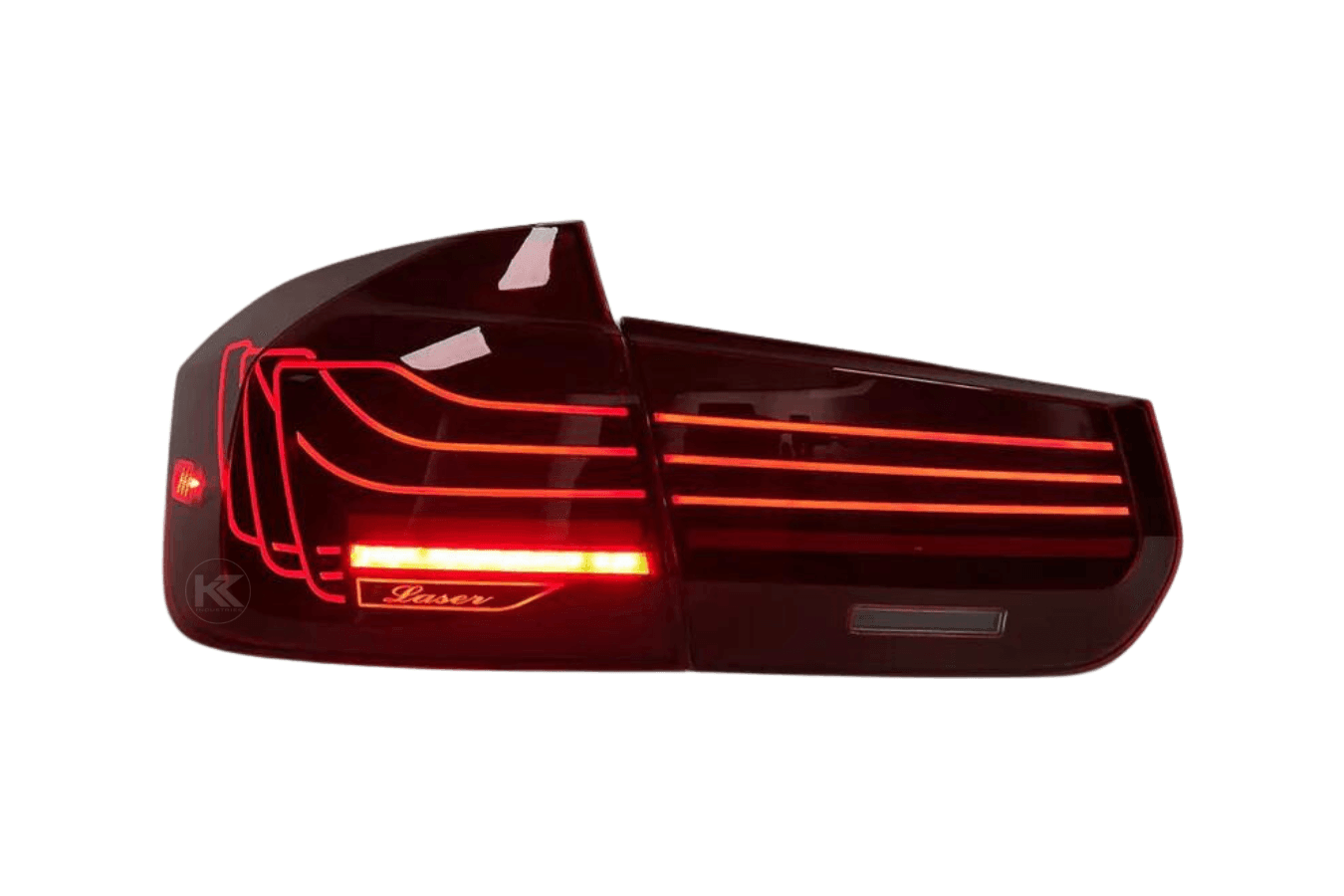 BMW 3-Series F30/F80 CSL Laser Style Tail Lights - (RGB Color Changing) - 2013-2018 - K2 Industries