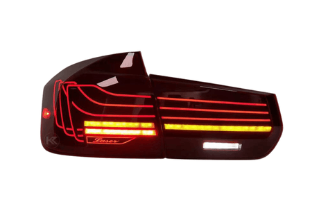 BMW 3-Series F30/F80 CSL Laser Style Tail Lights - (RGB Color Changing) - 2013-2018 - K2 Industries
