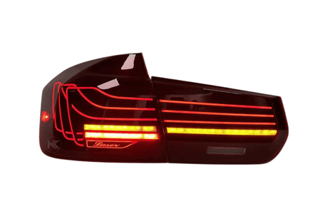 BMW 3-Series F30/F80 CSL Laser Style Tail Lights - (RGB Color Changing) - 2013-2018 - K2 Industries