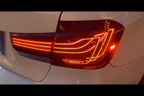 BMW 3-Series F30/F80 CSL Laser Style Tail Lights - (RGB Color Changing) - 2013-2018 - K2 Industries