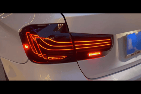 BMW 3-Series F30/F80 CSL Laser Style Tail Lights - (RGB Color Changing) - 2013-2018 - K2 Industries