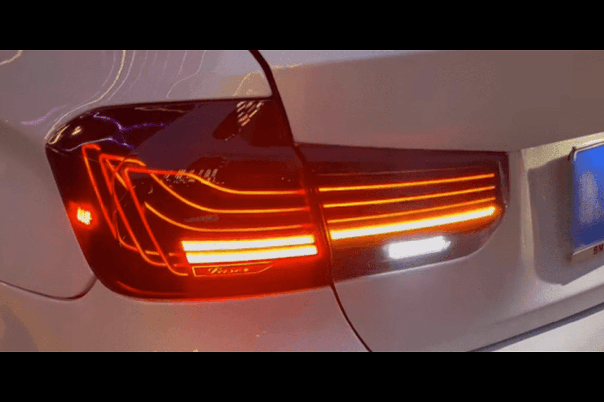 BMW 3-Series F30/F80 CSL Laser Style Tail Lights - (RGB Color Changing) - 2013-2018 - K2 Industries