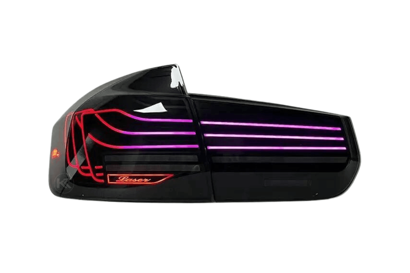 BMW 3-Series F30/F80 CSL Laser Style Tail Lights - (RGB Color Changing) - 2013-2018 - K2 Industries