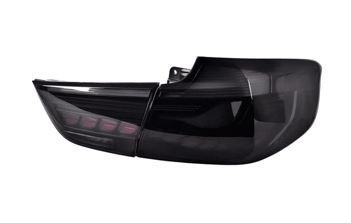 BMW 3-Series F34 Gran Turismo (GT) Red /or/ Smoke GTS OLED Style Tail Lights 2012-2016 - K2 Industries