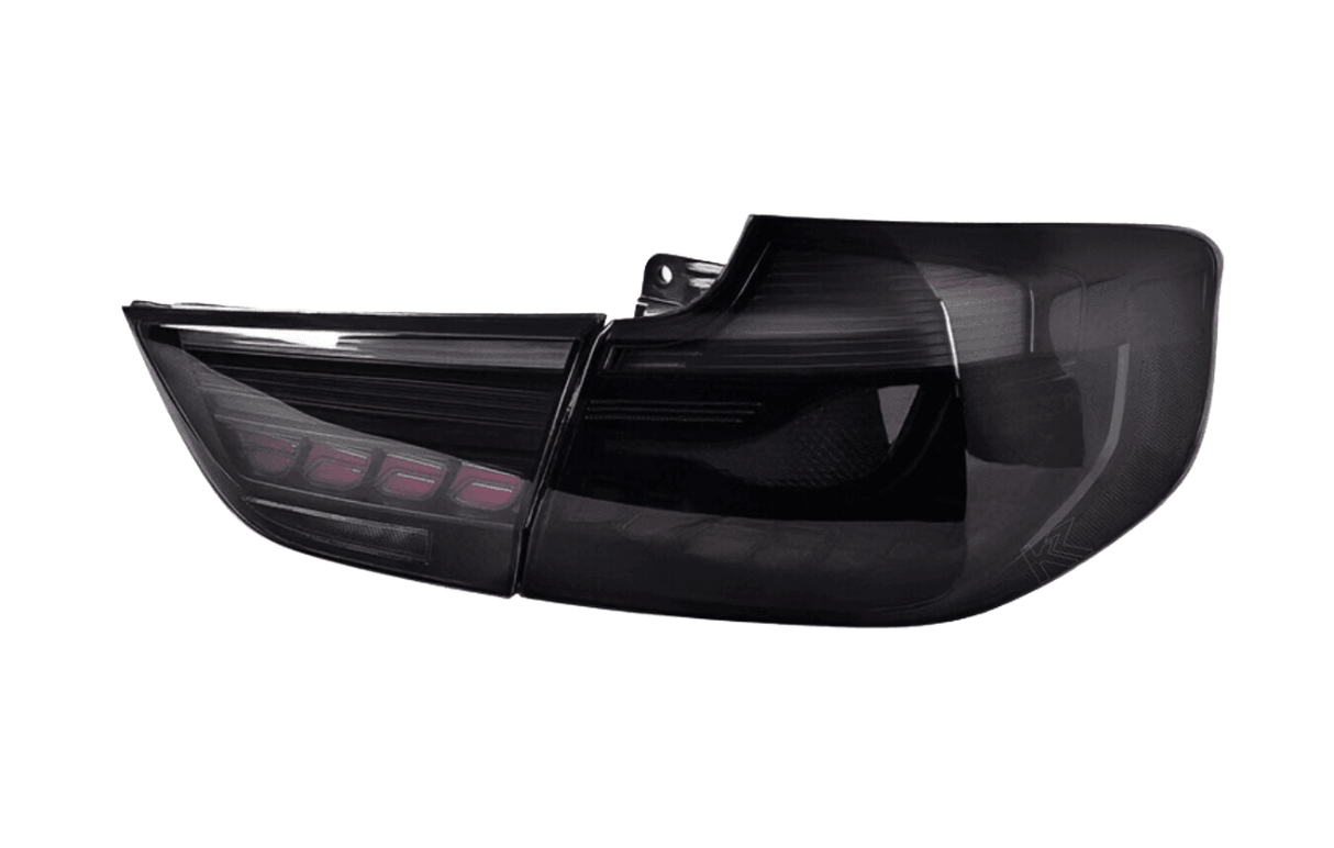 BMW 3-Series F34 Gran Turismo (GT) Red /or/ Smoke GTS OLED Style Tail Lights 2012-2016 - K2 Industries