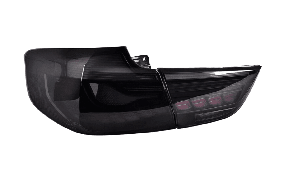 BMW 3-Series F34 Gran Turismo (GT) Red /or/ Smoke GTS OLED Style Tail Lights 2012-2016 - K2 Industries