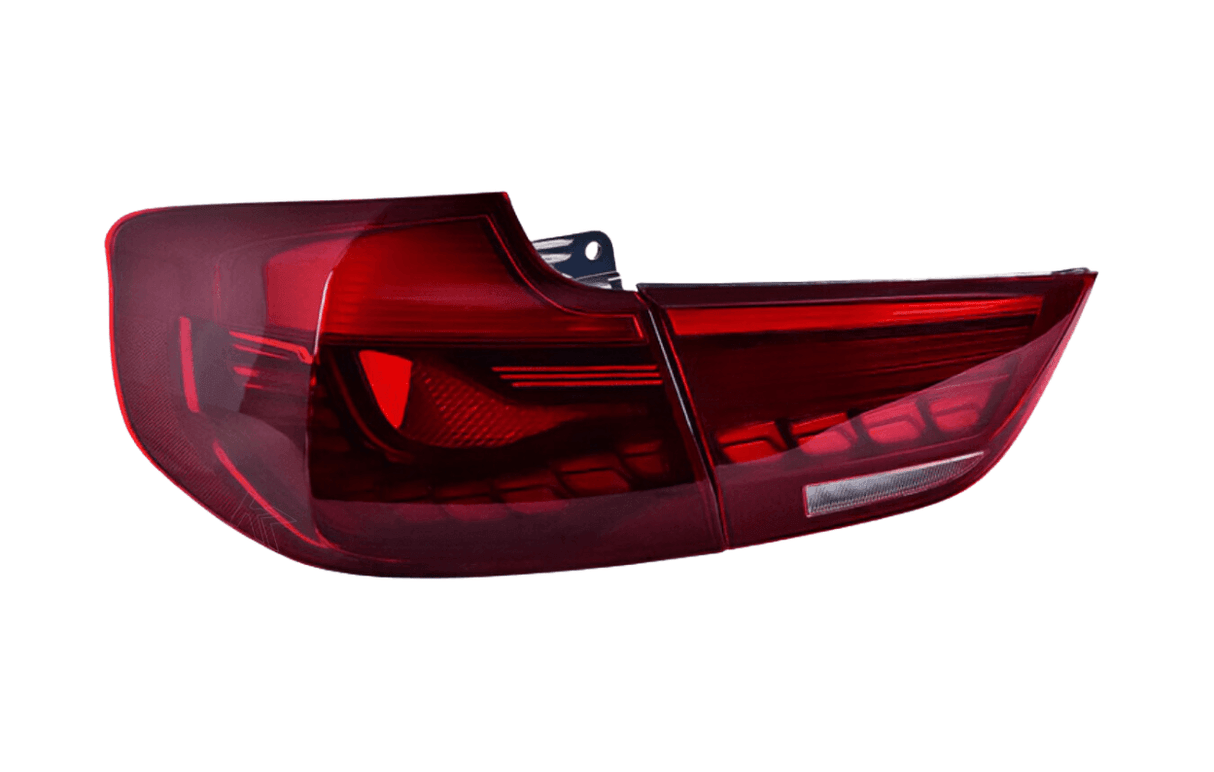BMW 3-Series F34 Gran Turismo (GT) Red /or/ Smoke GTS OLED Style Tail Lights 2012-2016 - K2 Industries