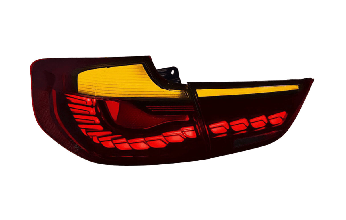 BMW 3-Series F34 Gran Turismo (GT) Red /or/ Smoke GTS OLED Style Tail Lights 2012-2016 - K2 Industries