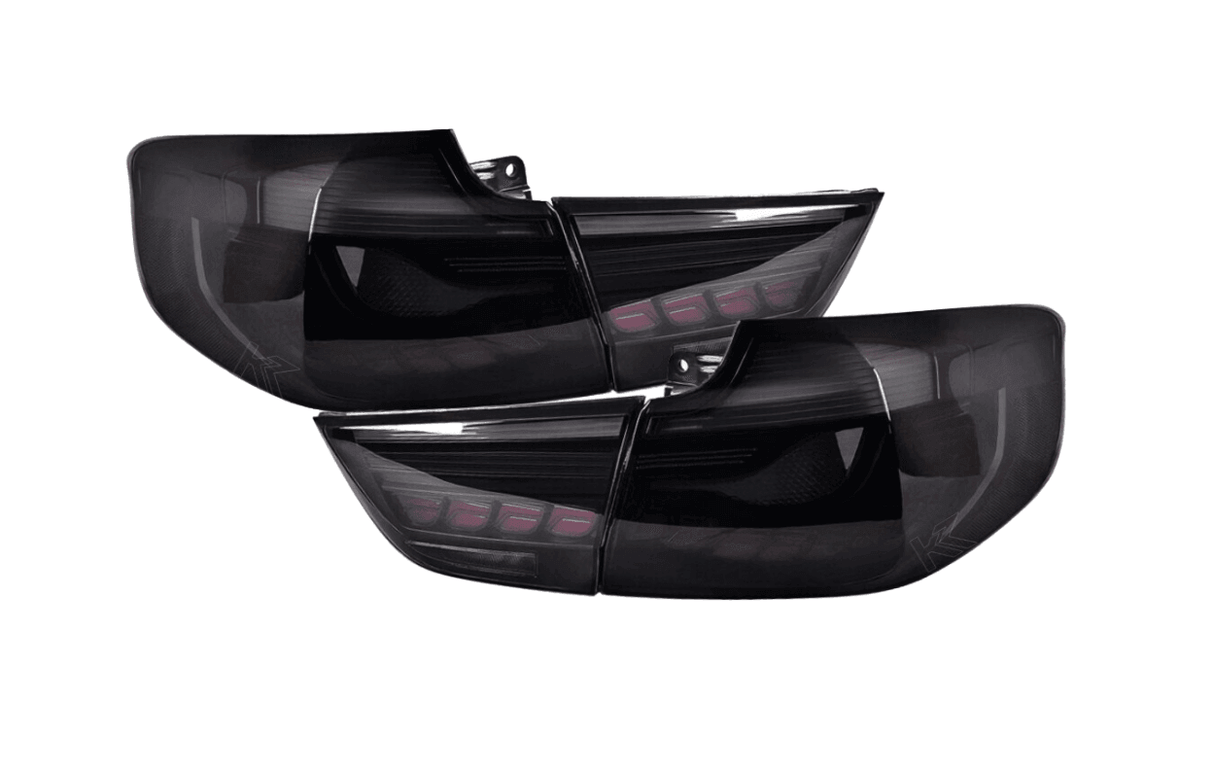 BMW 3-Series F34 Gran Turismo (GT) Red /or/ Smoke GTS OLED Style Tail Lights 2012-2016 - K2 Industries