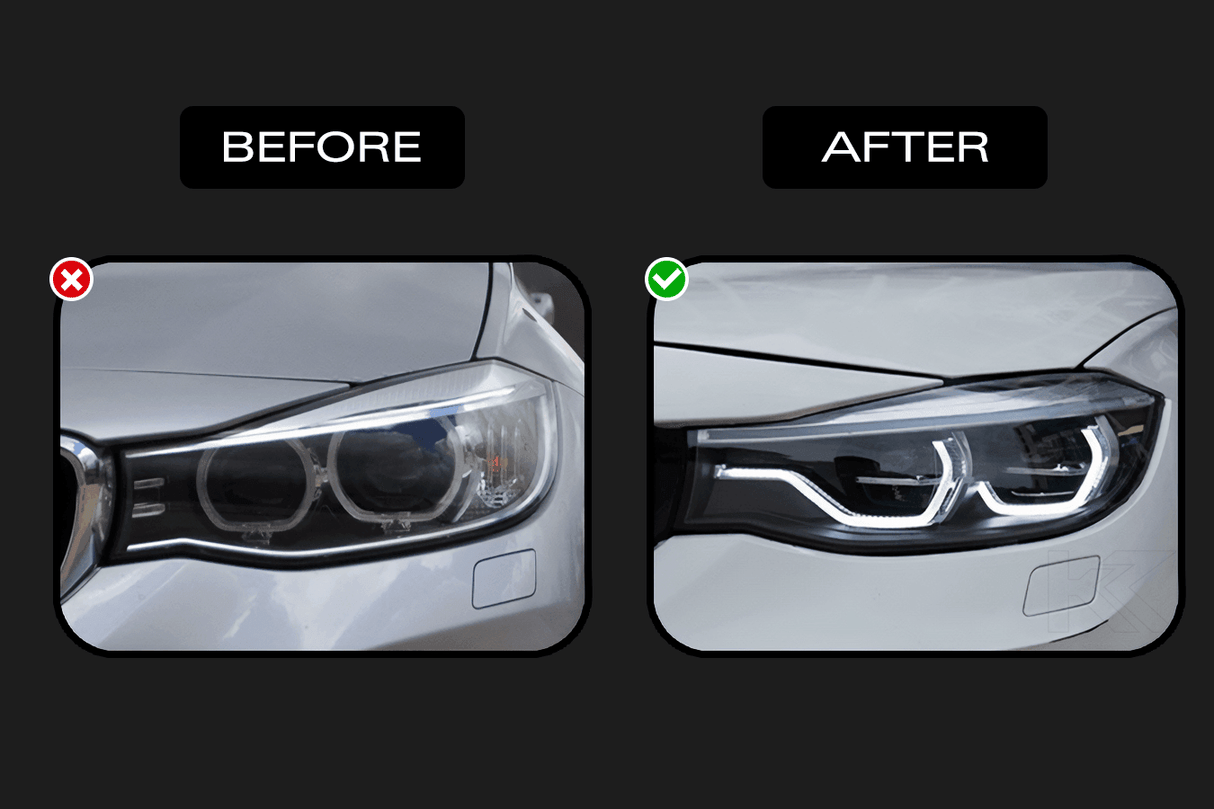BMW 3 Series F34 GT LED Projector Lens Headlights (2012-2019) - K2 Industries