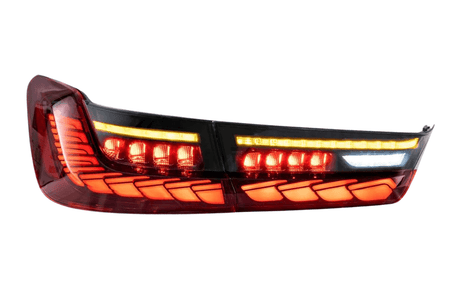 BMW 3-Series G20/G28/G80 Dragon Scale Style Tail Lights (2019 - 2024) - K2 Industries
