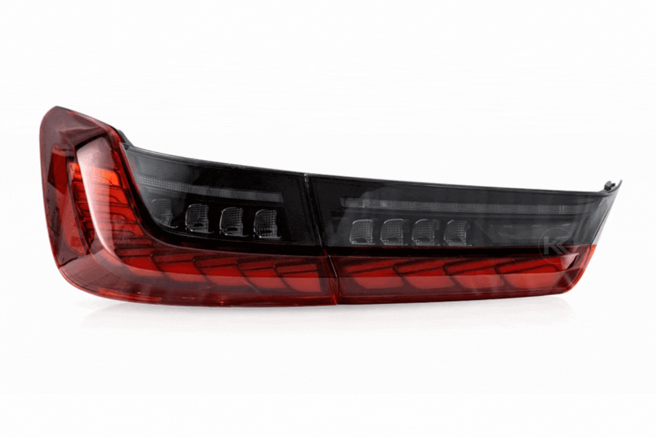 BMW 3-Series G20/G28/G80 Dragon Scale Style Tail Lights (2019 - 2024) - K2 Industries