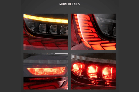 BMW 3-Series G20/G28/G80 Dragon Scale Style Tail Lights (2019 - 2024) - K2 Industries