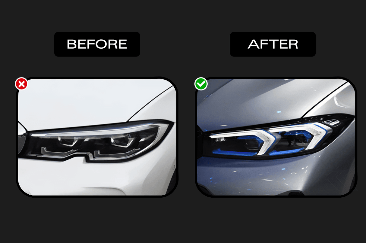 BMW 3 Series LCI G20 G28 LED Projector Headlights (2022+) - K2 Industries