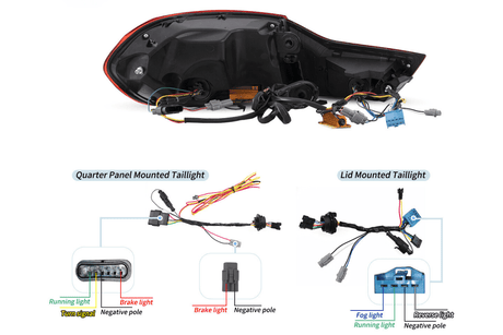 BMW 4-Series M4 F82 F83 F32 F36/F33 OLED Dynamic -GTS Style- Tail Lights (2014-2020) - K2 Industries