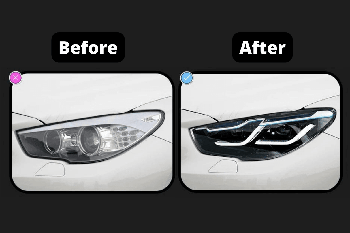 BMW 5-Series F07 Gran Turismo Modernized Headlights Upgrade (2010 - 2016) - K2 Industries