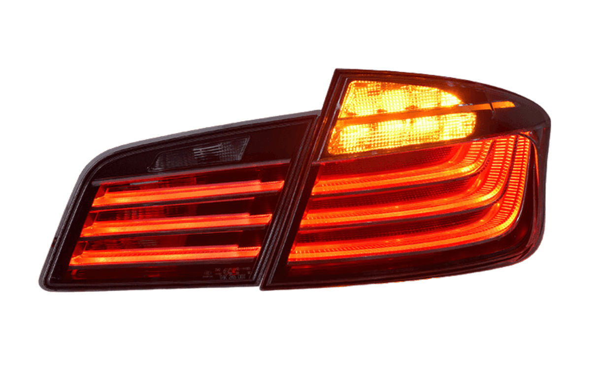 BMW 5-Series F10 BlackLine Style Tail Lights 2011-2017 - K2 Industries