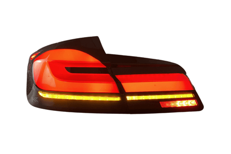 BMW 5-Series F10 F18 Clear (G30 Style) Tail Lights 2011-2017 - K2 Industries