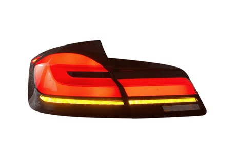 BMW 5-Series F10 F18 Clear (G30 Style) Tail Lights 2011-2017 - K2 Industries
