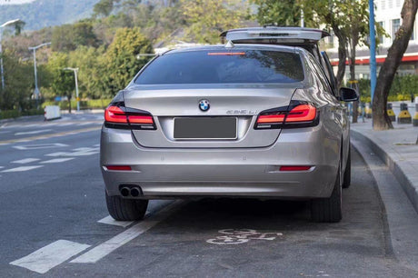 BMW 5-Series F10 F18 Clear (G30 Style) Tail Lights 2011-2017 - K2 Industries