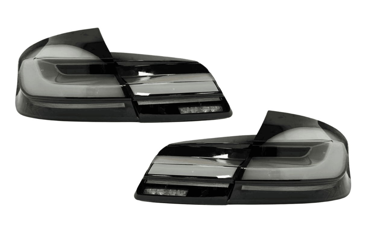BMW 5-Series F10 F18 Clear (G30 Style) Tail Lights 2011-2017 - K2 Industries