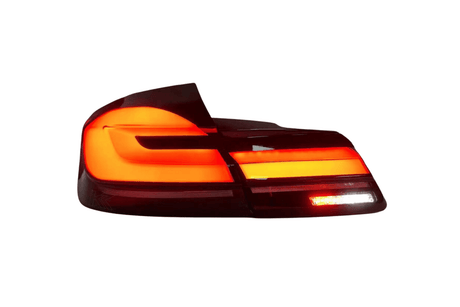 BMW 5-Series F10 F18 Clear (G30 Style) Tail Lights 2011-2017 - K2 Industries