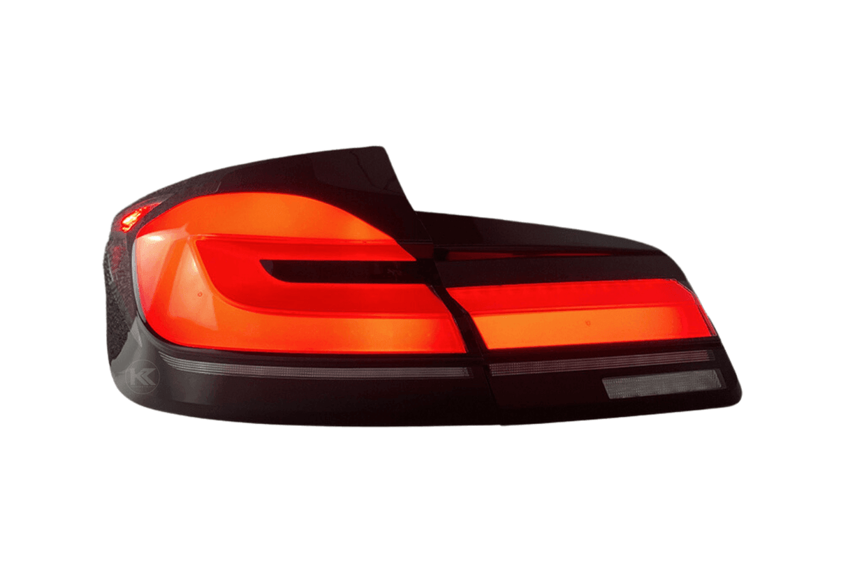 BMW 5-Series F10 F18 Clear (G30 Style) Tail Lights 2011-2017 - K2 Industries