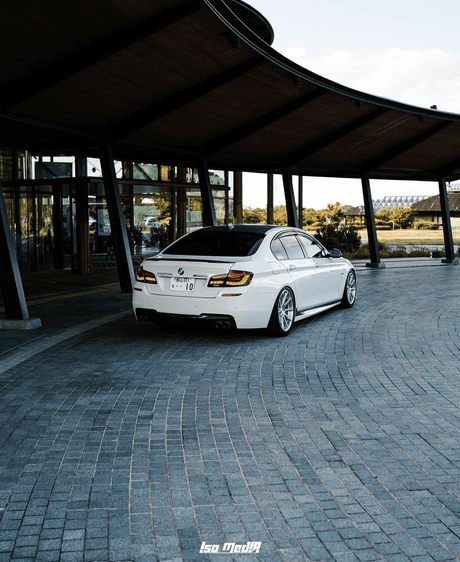 BMW 5-Series F10 F18 M5 6th Gen GTS Style -Red or Smoked- OLED Dynamic LED Tail Lights (2011-2017) - K2 Industries