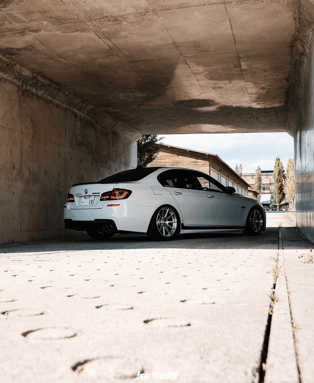 BMW 5-Series F10 F18 M5 6th Gen GTS Style -Red or Smoked- OLED Dynamic LED Tail Lights (2011-2017) - K2 Industries