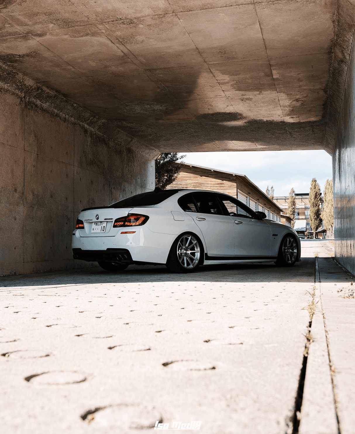 BMW 5-Series F10 F18 M5 6th Gen GTS Style -Red or Smoked- OLED Dynamic LED Tail Lights (2011-2017) - K2 Industries