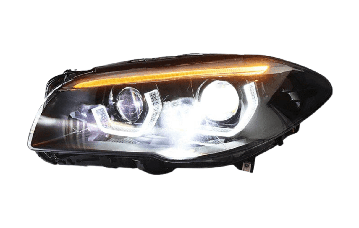 BMW 5-Series F10/F11/F18 3D Style Headlight 2010-2016 - K2 Industries