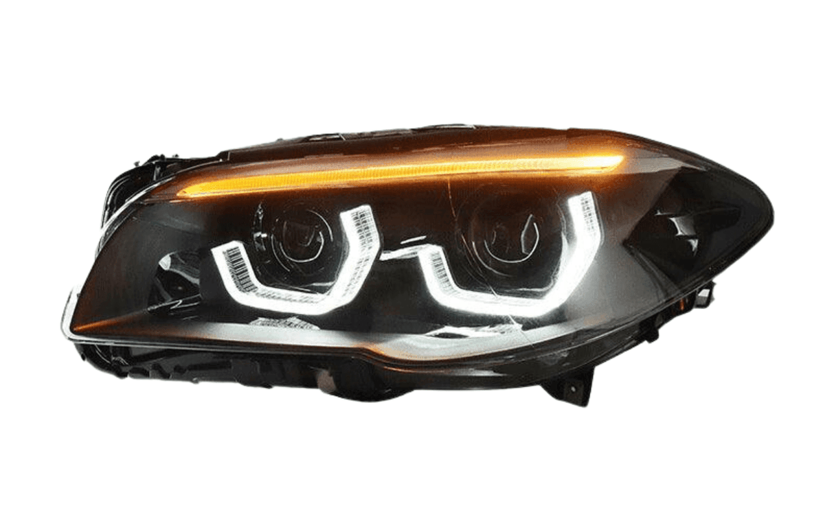 BMW 5-Series F10/F11/F18 3D Style Headlight 2010-2016 - K2 Industries