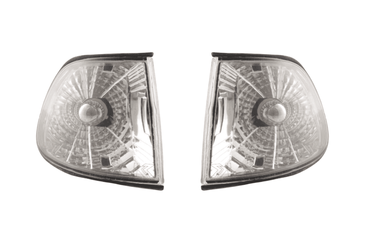 BMW 7-Series E38 Clear Chrome Front Corner Lights 1994-1998 - K2 Industries