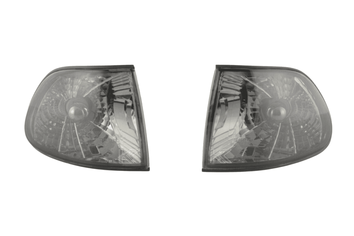 BMW 7-Series E38 Old School Smoked Corner Lights (1995-1999) - K2 Industries