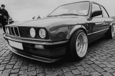 BMW E30 Series 3 Jimmy Hill Style Front Lip (1984 - 1991) - K2 Industries