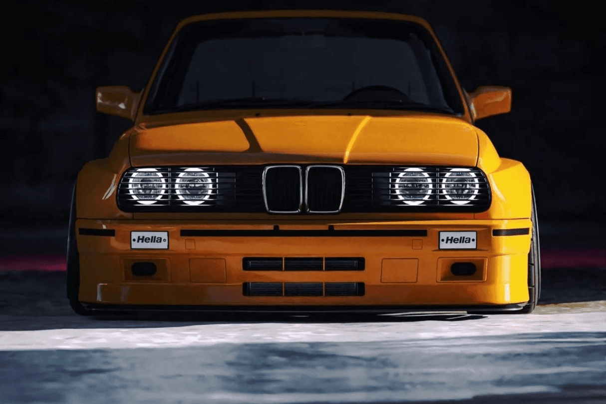 BMW E30 Series 3 Steady Style Front Grille and Headlights (1984 - 1991) - K2 Industries
