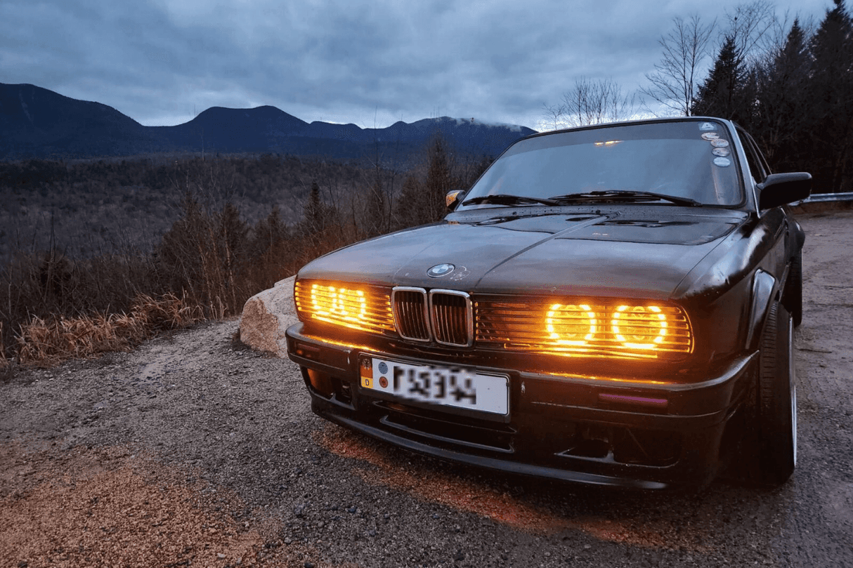 BMW E30 Series 3 Steady Style Front Grille and Headlights (1984 - 1991) - K2 Industries
