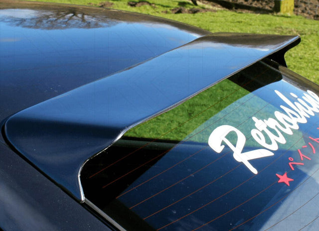 BMW E36 Coupe Series 3 Black HM Roof Spoiler (1990 - 2000) - K2 Industries
